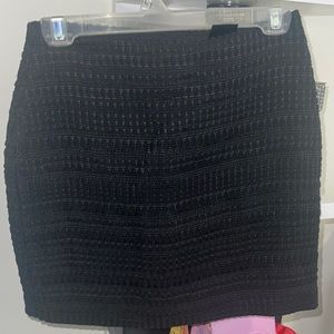 H&M texture mini skirt